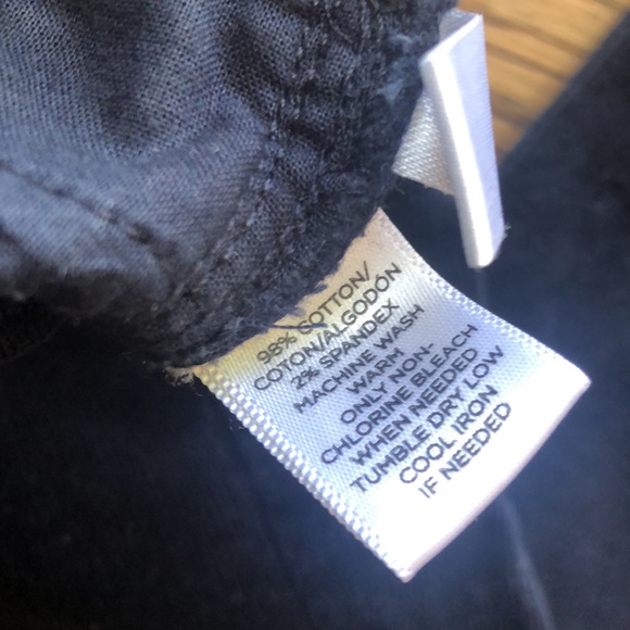 LOFT Skinny Navy Corduroys - Picture 6 of 7